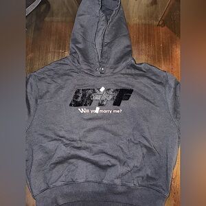 OFF WHITE Will You Marry Me Hoodie Medium W